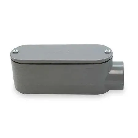 Cantex Cantex 5133152 Conduit Outlet Body PVC E Gray — product photo
