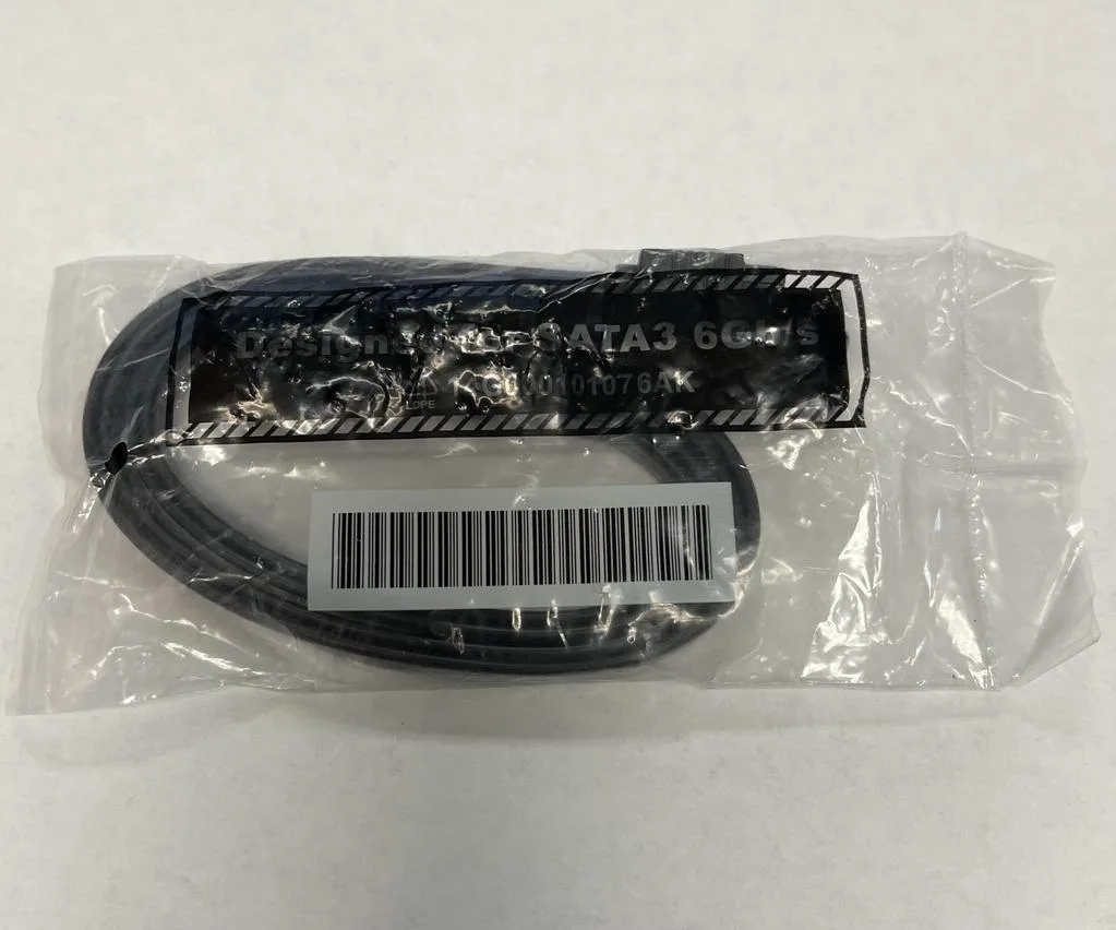 ASRock ASRock SATA3 Cable 45cm 90 Degree to Straight Black — product photo