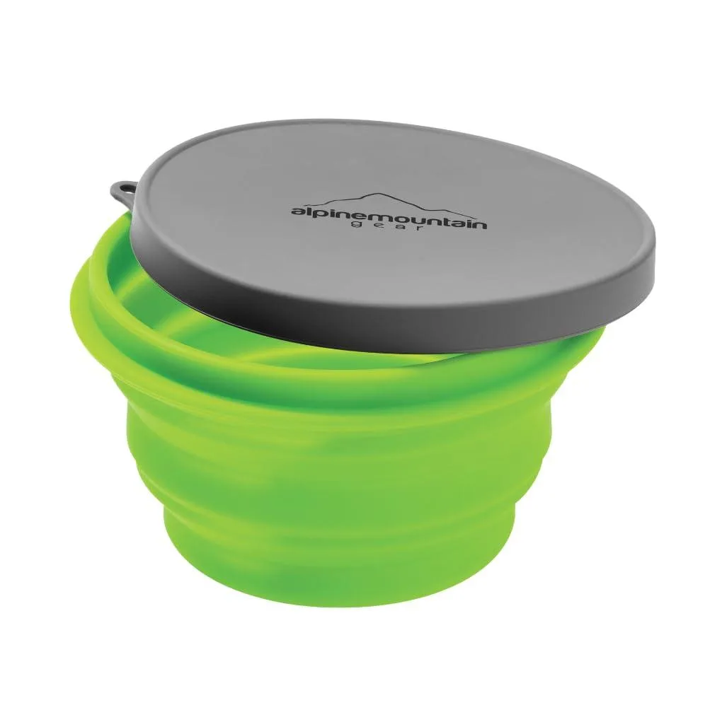  Alpine Mountain Gear AMGCSB-M Collapsible Silicone Bowl 500 ml Medium Green — product photo