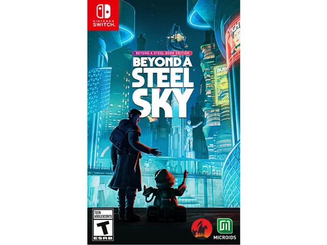MICROIDS MICROIDS 12153_US Beyond A Steel Sky SteelBook Edition nintendo switch video game — product photo