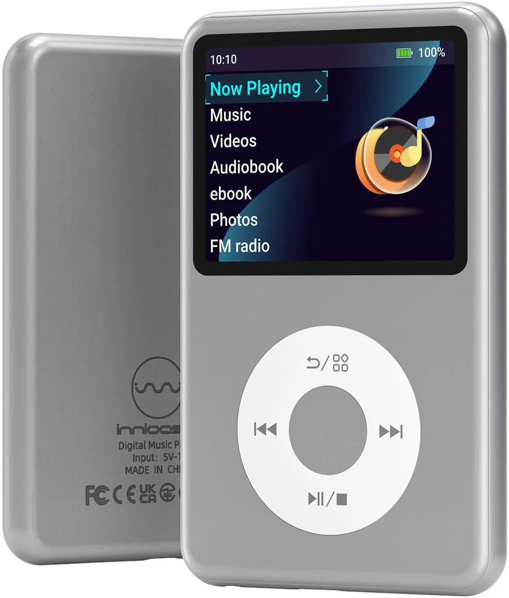  innioasis Y1 64 GB MP3 Player Silver — product photo