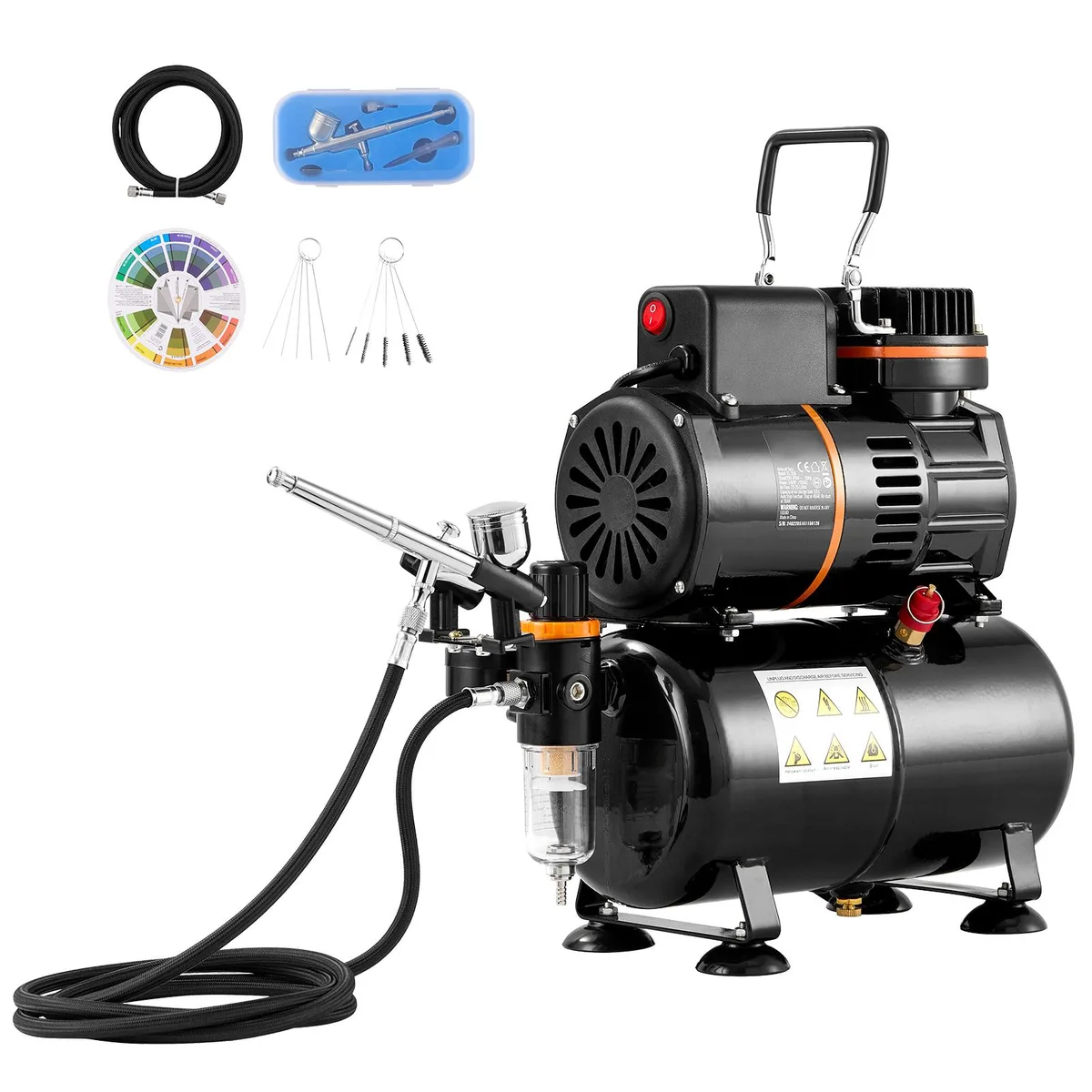 VEVOR VEVOR Airbrush Kit 3.5L Tank 0.3mm Tip 120W — product photo