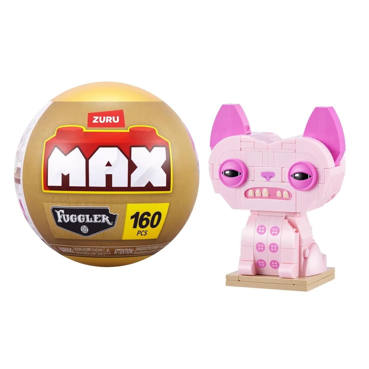 Zuru Zuru Max Premium Fuggler Alley Cats Wrinkle McStinkles Collectible — product photo
