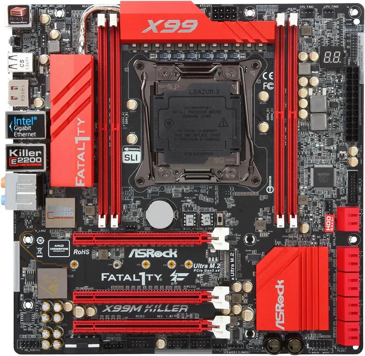 ASRock ASRock Fatal1ty X99M Killer Intel motherboard — product photo