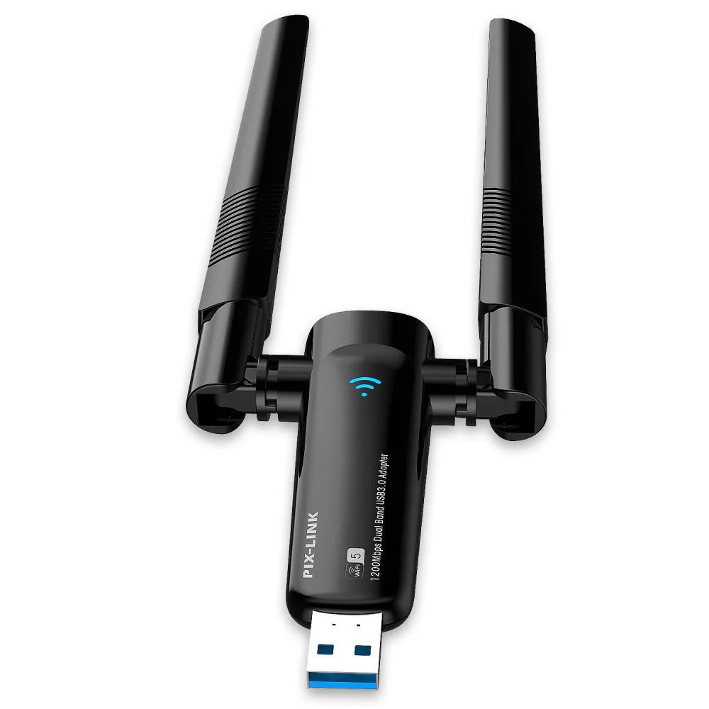 Ruth's sister Ruth's sister USB 3.0 Wireless Network Card 1200 Mbps 2.4/5G Antenna — product photo