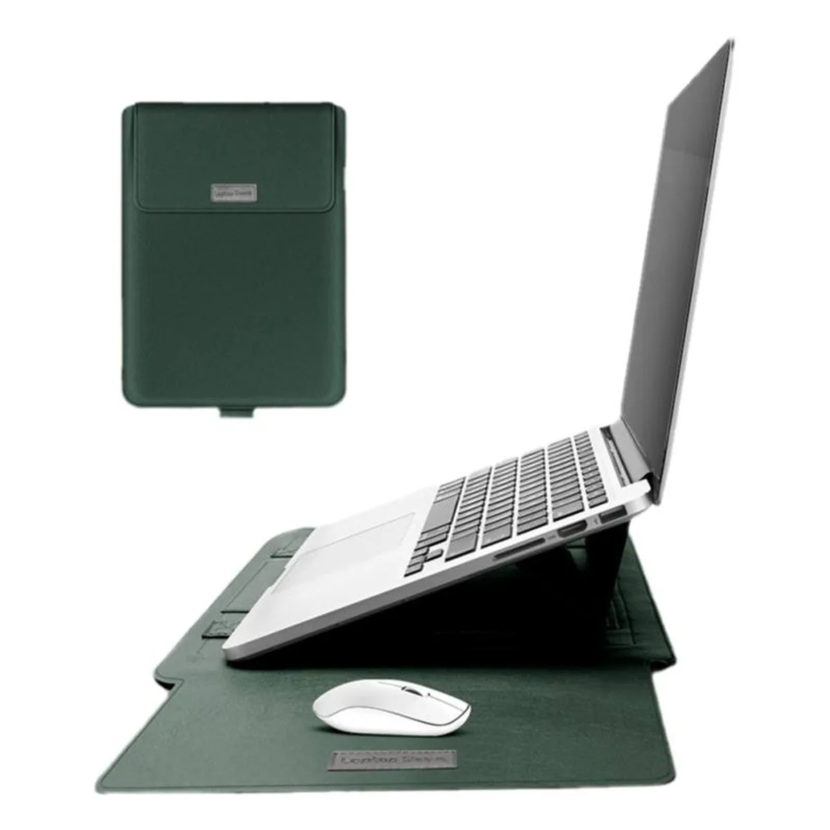  forubar 15.6 Inch Laptop Sleeve Green — product photo