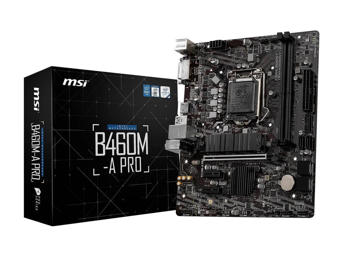 MSI MSI B460M-A PRO LGA 1200 Intel motherboard — product photo