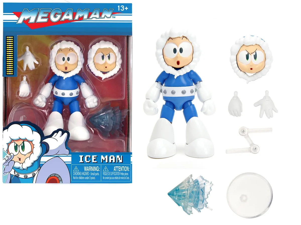 Jada Jada 34223 Mega Man Ice Man 4.5" Hobby Collectible 1987 — product photo