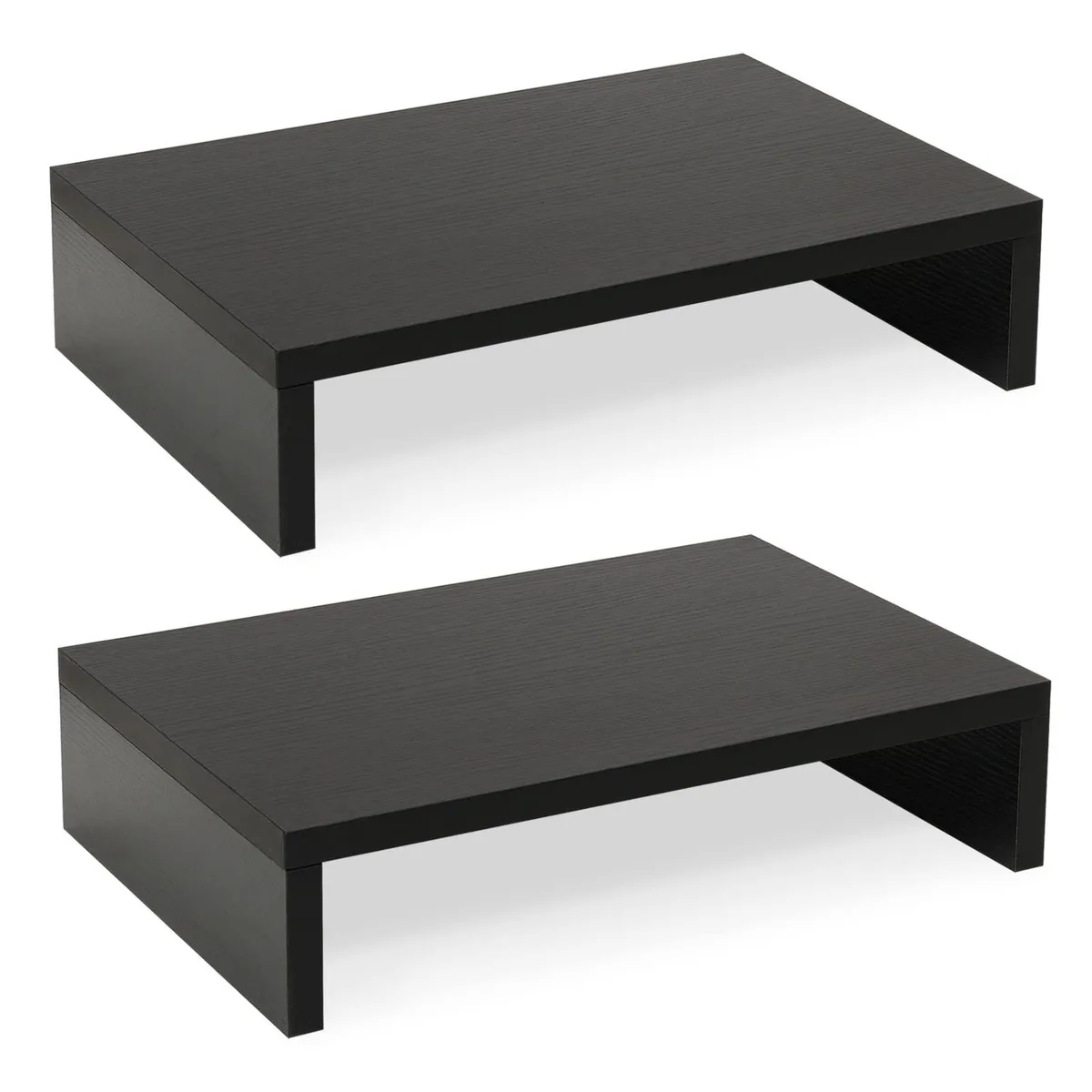 BoYata BoYata 2 in 1 Accessories Dual Monitor Stand 2 Pack Black — product photo