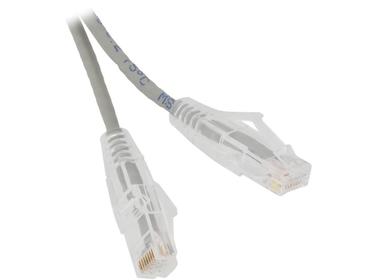 Nippon Labs Nippon Labs SLCAT6-28-15GY network ethernet cable 28 AWG 15 ft Cat 6 550 MHz Gray — product photo