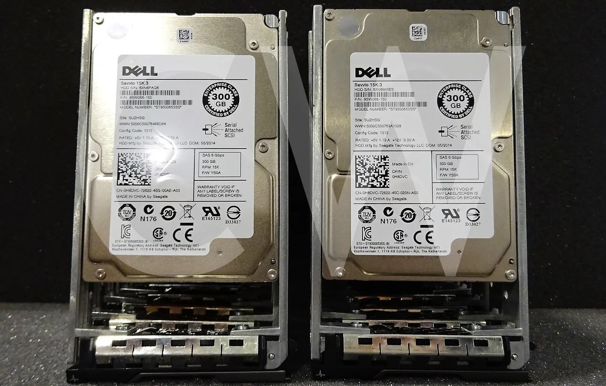 DELL DELL ST9300653SS 300GB 15000RPM SAS 2.5" internal hard drive — product photo