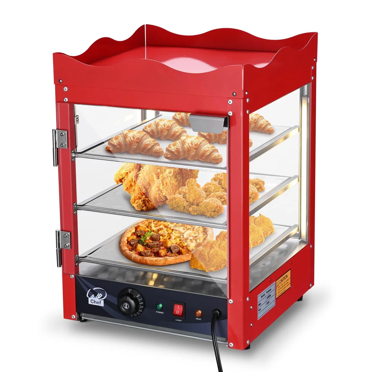Yescom USA, Inc. Yescom USA, Inc. 26FWM013-151520RC 3-Tier Warming Tray 600W — product photo
