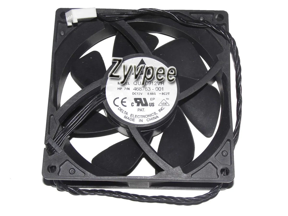 Zyvpee Zyvpee QUR0912VH 90*25mm 12V 0.6A 4-pin case fan — product photo