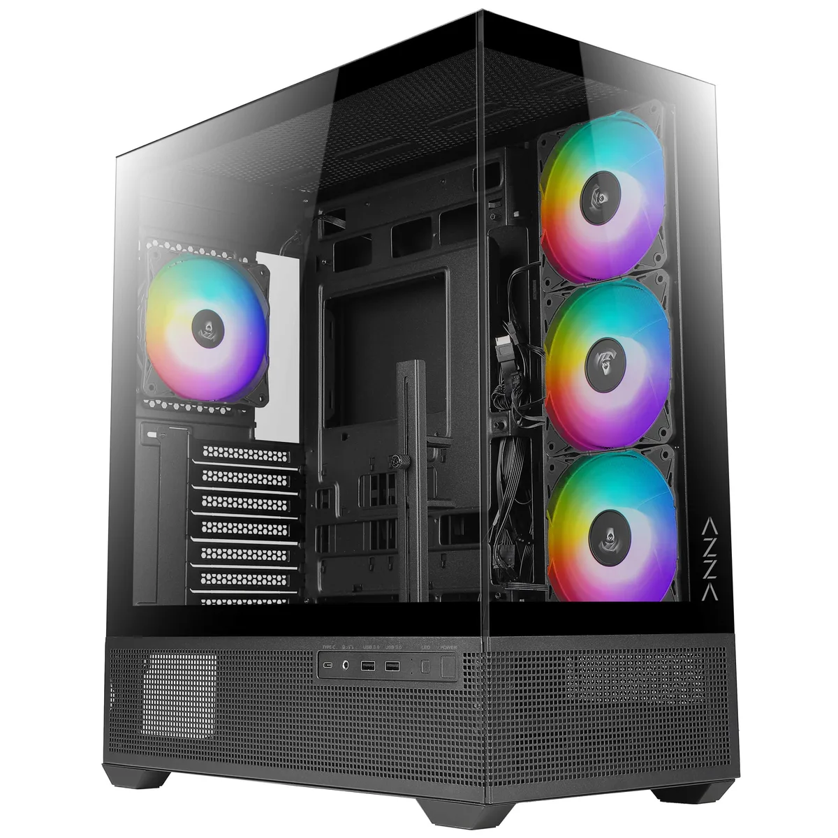 AZZA AZZA CSAZ-501B TIARA ATX Mid-Tower PC Case — product photo