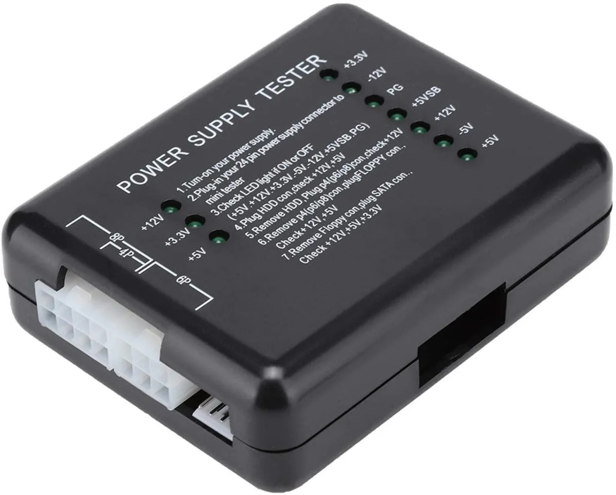 myVolts myVolts ATX Power Supply Tester 20/24 pin SATA HDD — product photo