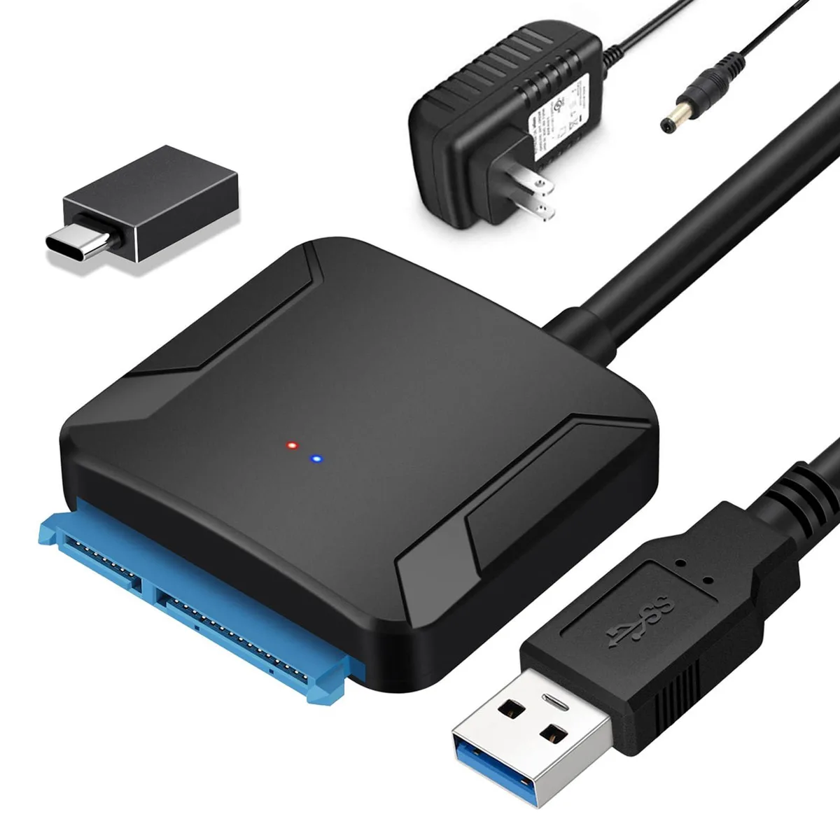 Bailink Bailink SATA to USB 3.0 Adapter BL-USBSATA with 12V 2A Power Supply — product photo