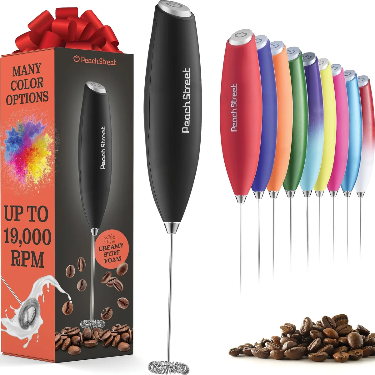  MAXI-MATIC Milk Frother PE-1029/1 White food mixer — product photo