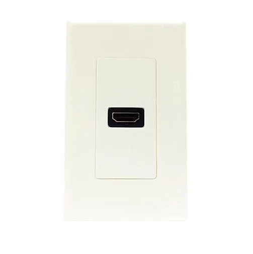4XEM 4XEM 4XWALLHDMI1 flush mount HDMI wall plate 1-gang — product photo