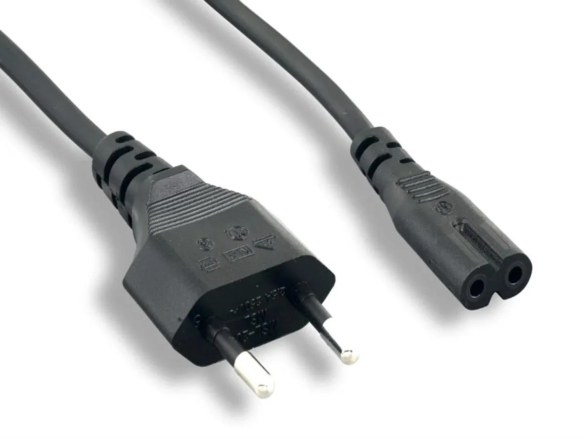 Monoprice Inc. Monoprice 132983 International Power Cord CEE 7/16 to IEC 60320 C7 1.8288 m 18 AWG — product photo