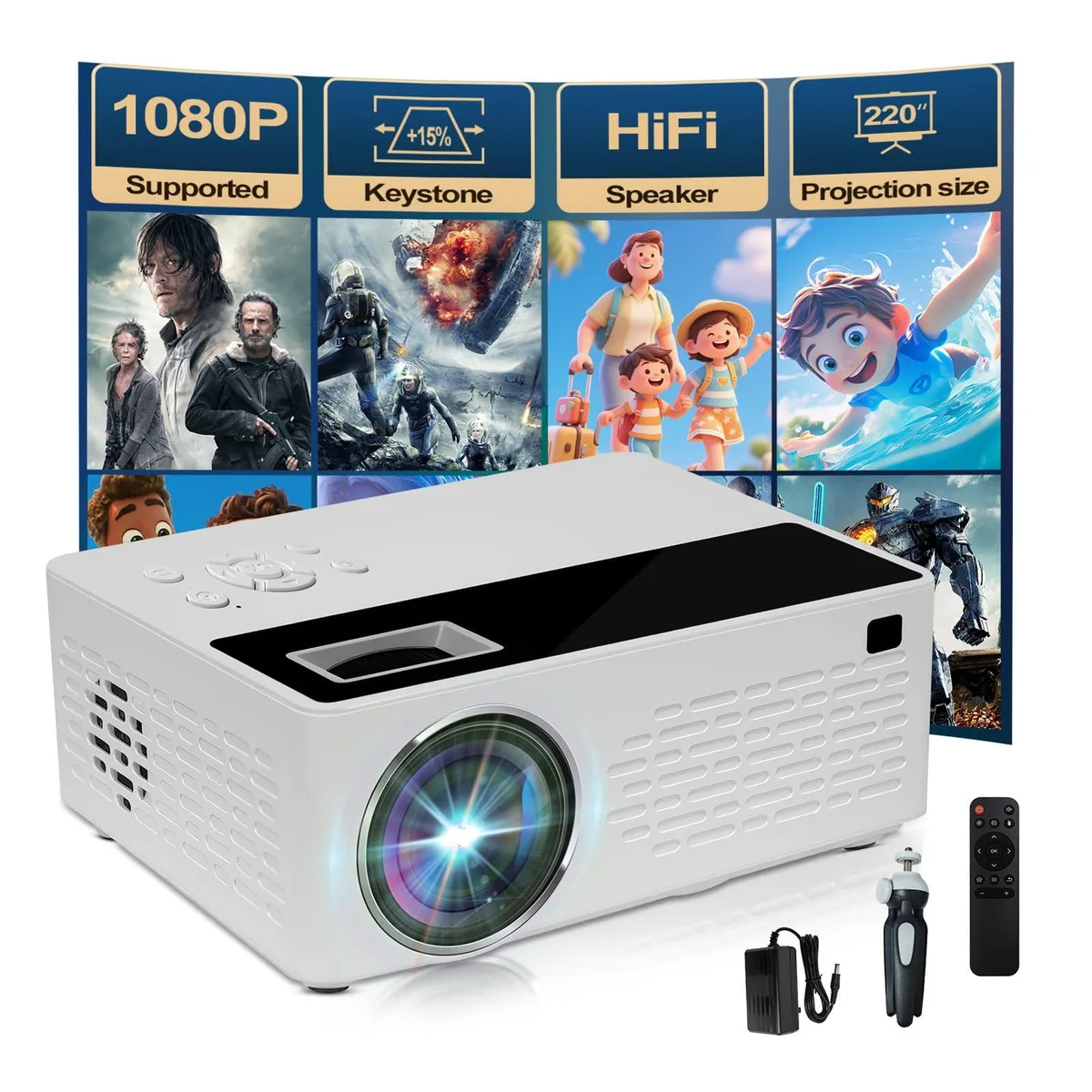 GE J12c Pro Business Projector 1280 x 1080 — product photo