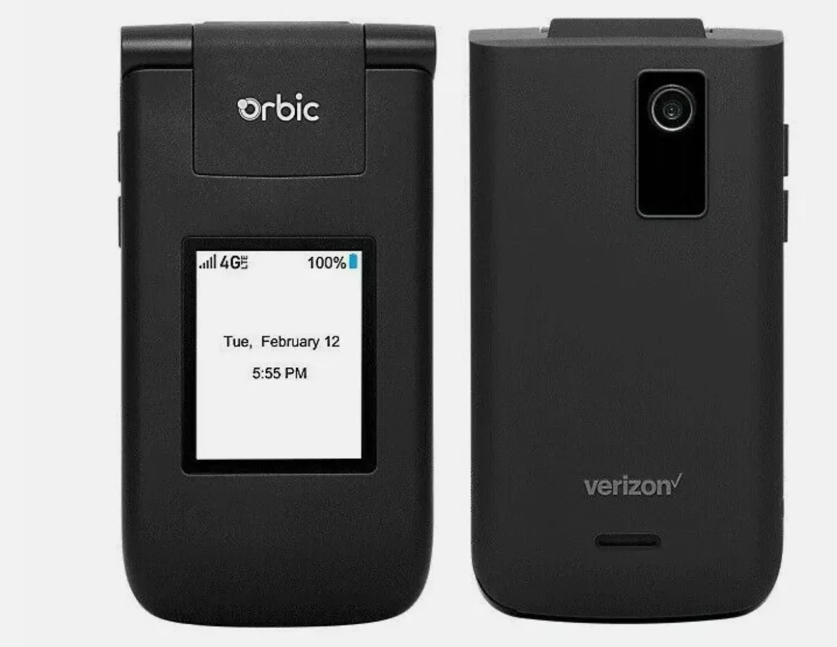 Orbic Orbic Journey 4G LTE 8GB Flip Phone Black 2.8" 1GB RAM Spectrum Unlocked — product photo