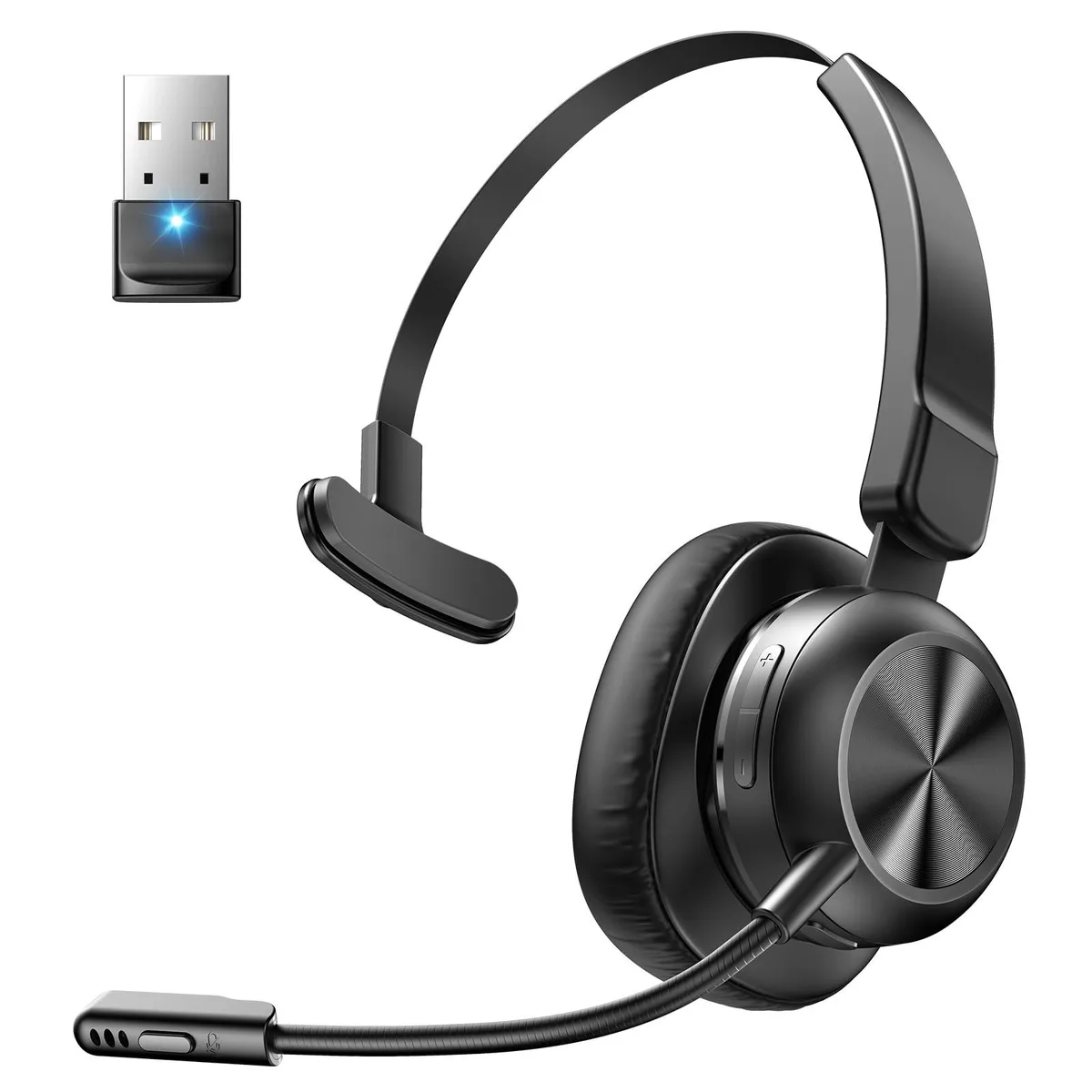  Weihele H6 Bluetooth 6.0 Headset with USB Dongle — product photo
