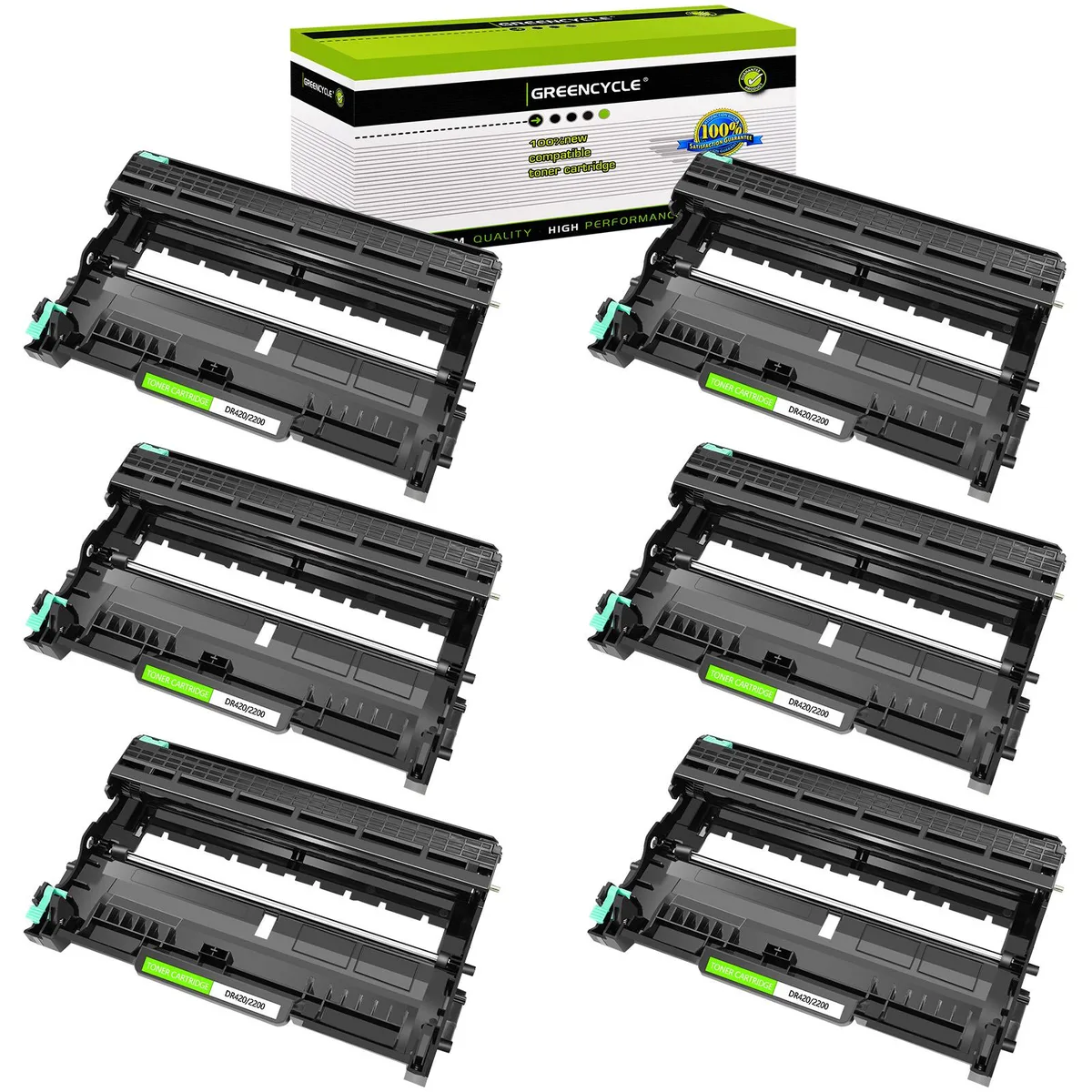 GREENCYCLE GREENCYCLE DR420 drum unit 6-pack black 12000 pages — product photo