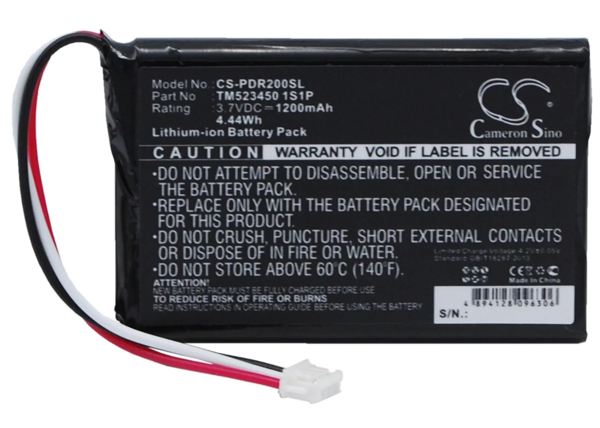 CameronSino CameronSino DS-CS-PDR200SL 1200mAh GPS battery — product photo