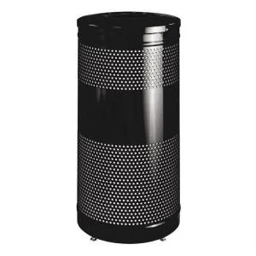 Rubbermaid Commercial Rubbermaid Commercial S3ETBKPL 25 gal 35.5" x 18" Steel Plastic Black cleaning — product photo