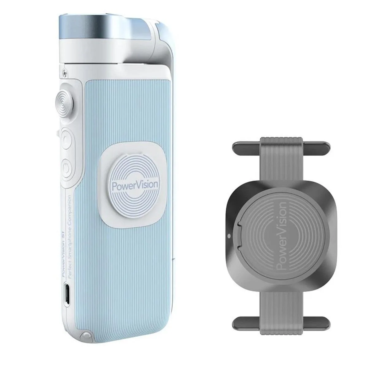 PowerVision Robot Inc. PowerVision S1 3-Axis Smartphone Gimbal Explorer Kit Blue 298g — product photo