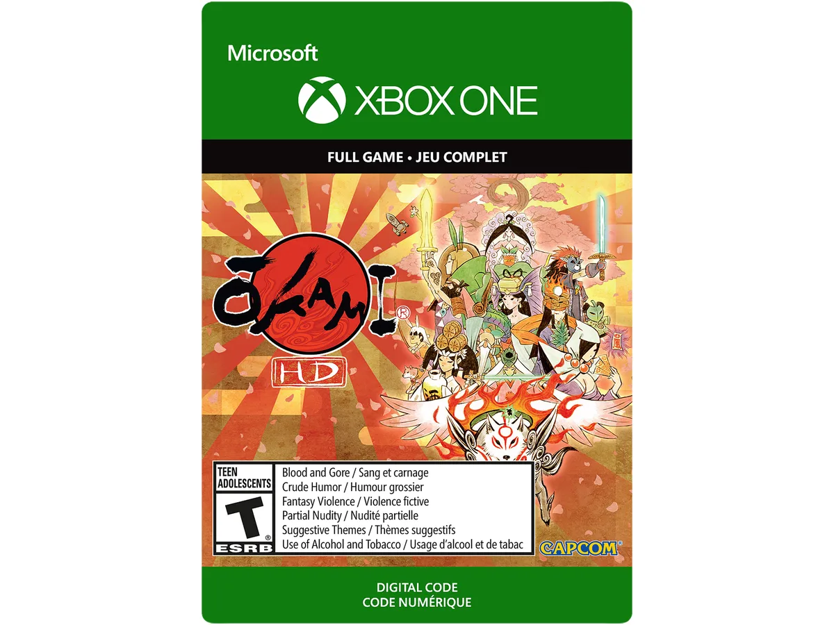 Capcom Capcom Okami HD Xbox One G3Q-00415 downloadable game — product photo