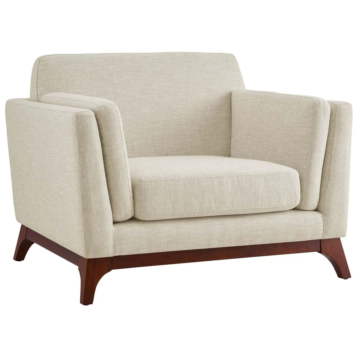 Modway Furniture Modway Furniture Chance Armchair Beige 39.5"L 35"W 30"H 331 lbs — product photo