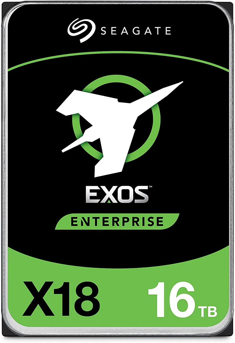 Seagate Seagate Exos X18 16TB 7200 RPM 256MB SATA 6.0Gb/s 3.5" ST16000NM000J — product photo