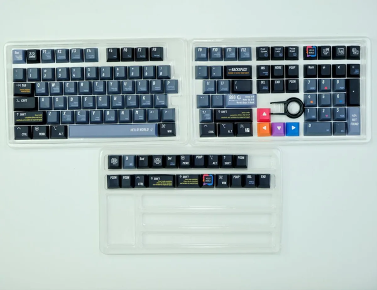 Graviton Graviton PBT Keycaps 129 Keys Cherry Profile Dye Sublimation — product photo