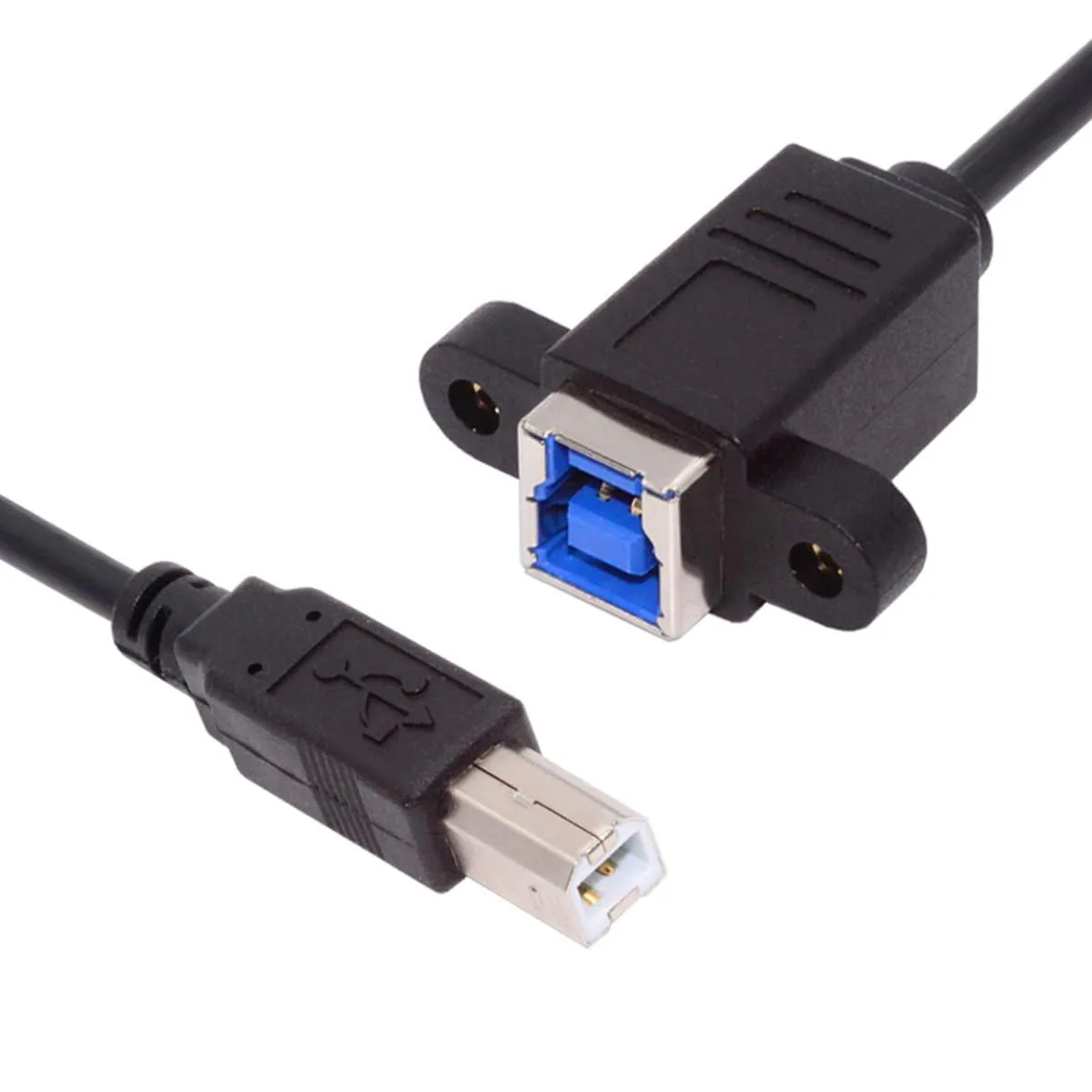 Vszerda Vszerda USB 3.0 Type-B Female to USB 2.0 Type-B Male Panel-Mount Cable 30cm — product photo