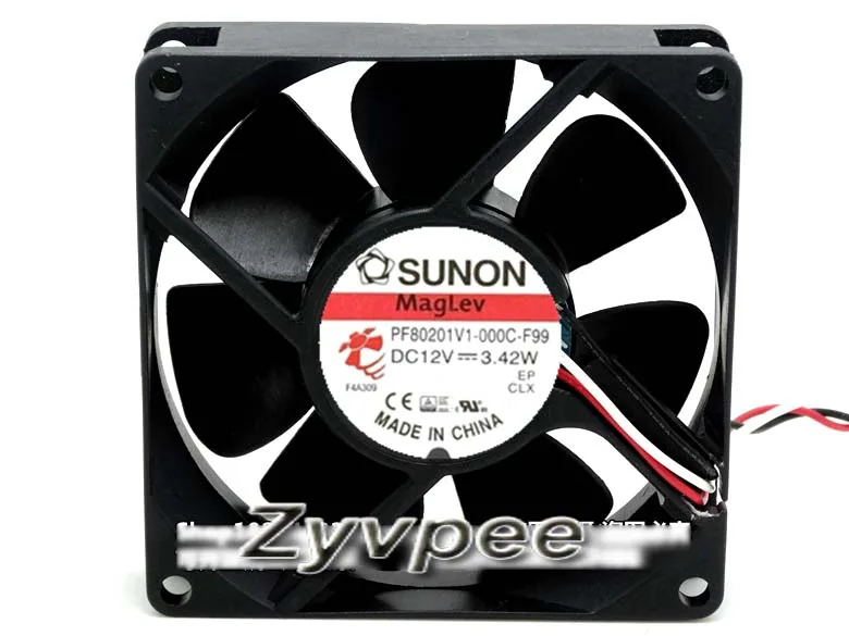 OEM Industries OEM Industries PF80201V1-000C-F99 80mm 2 Ball CPU cooler — product photo