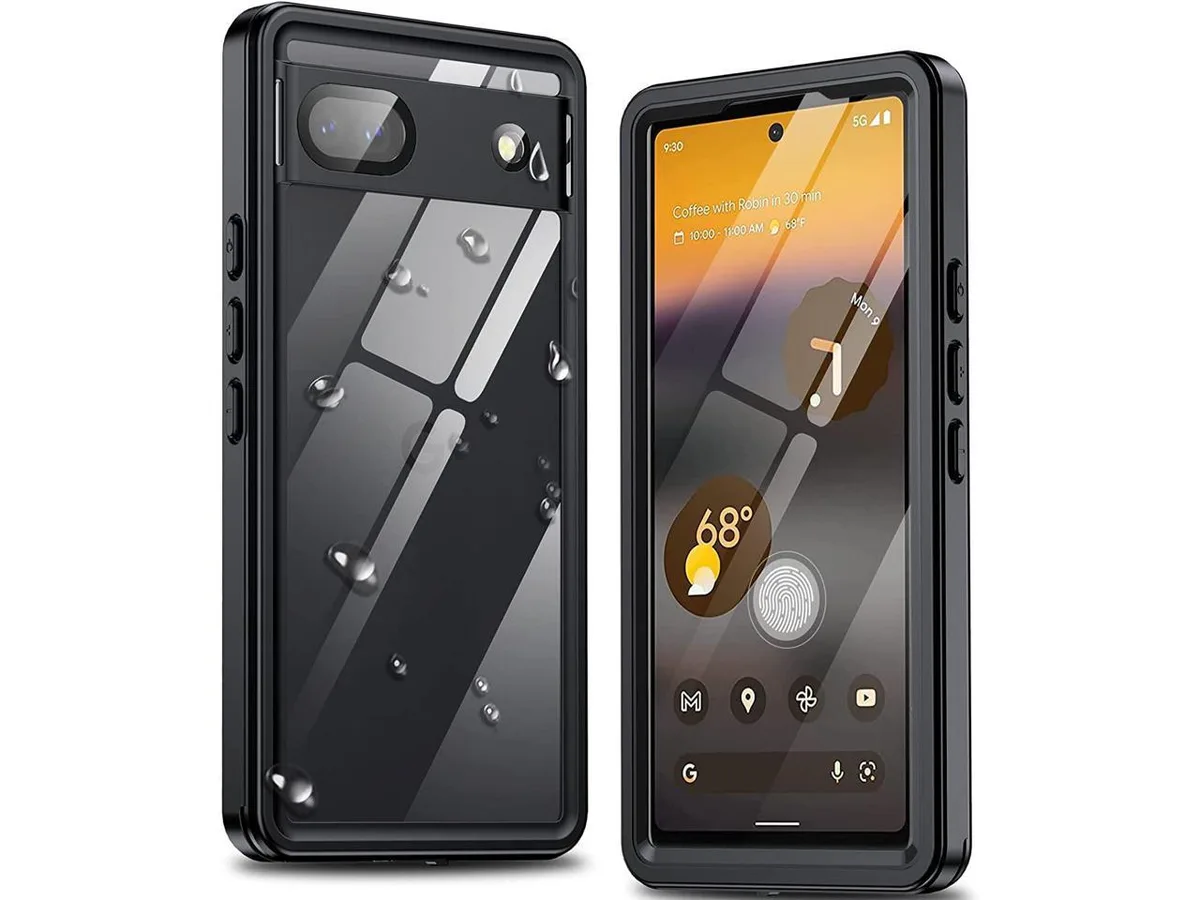 BONAEVER BONAEVER Google Pixel 6A Waterproof Case IP68 Clear Back Cover — product photo