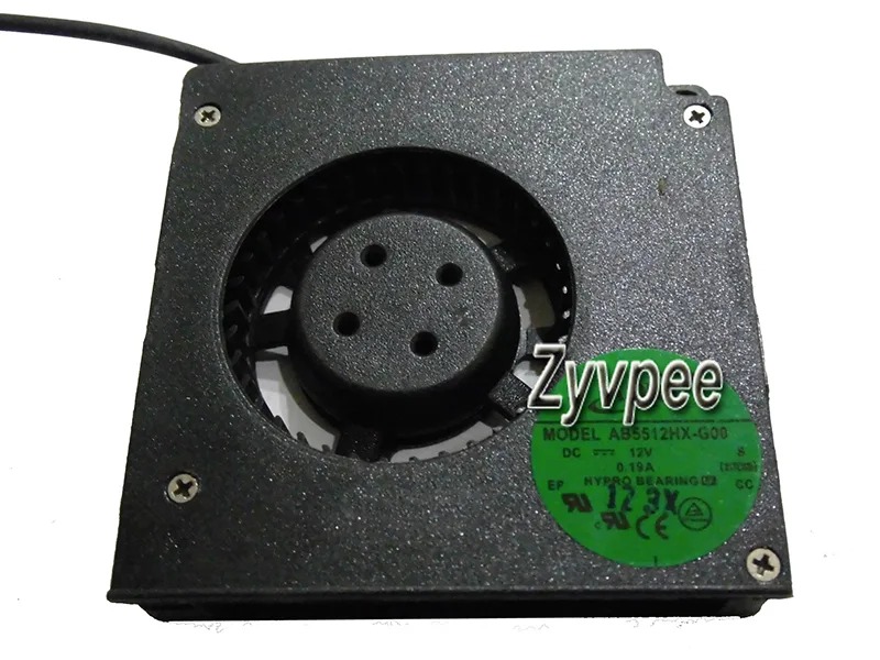 Zyvpee Zyvpee AB5512HX-GO0 55x10mm 12V 0.19A 2-pin case fan — product photo