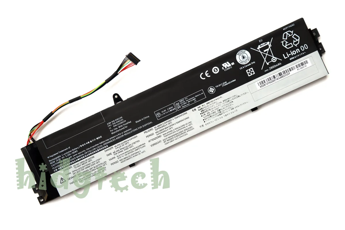 Beisite Beisite 45N1138-1141 46Wh 14.8V laptop battery for ThinkPad S3 S431 S440 V4400u — product photo