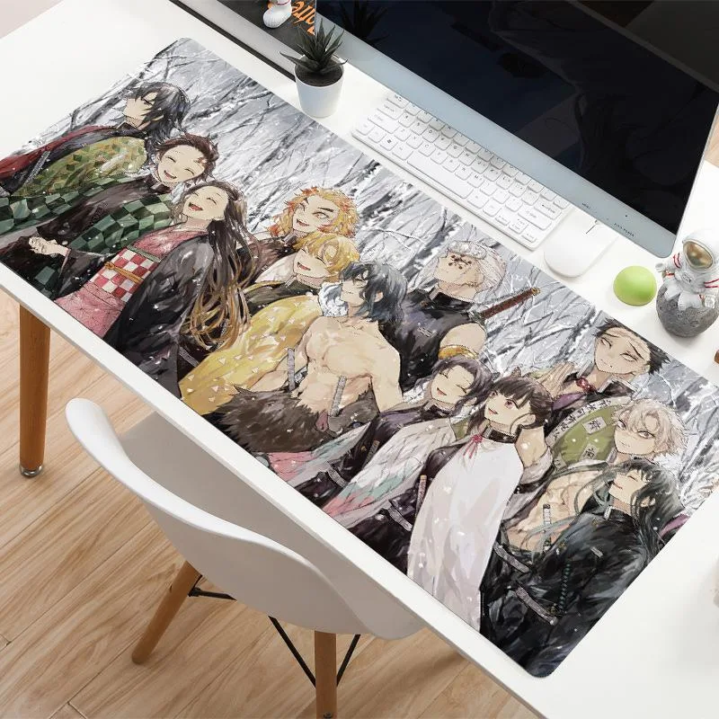 Corn Electronics Corn Electronics Demon Slayer mouse pad 35.4 x 15.7 x .12 inch — product photo