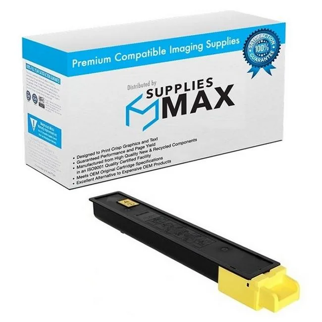 SuppliesMax SuppliesMax Yellow Toner Cartridge TK-8329Y 12000 Pages — product photo