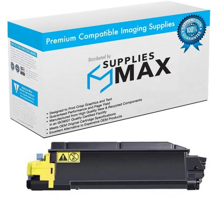 SuppliesMax SuppliesMax LAN408313 Yellow Toner Cartridge 12000 Pages — product photo