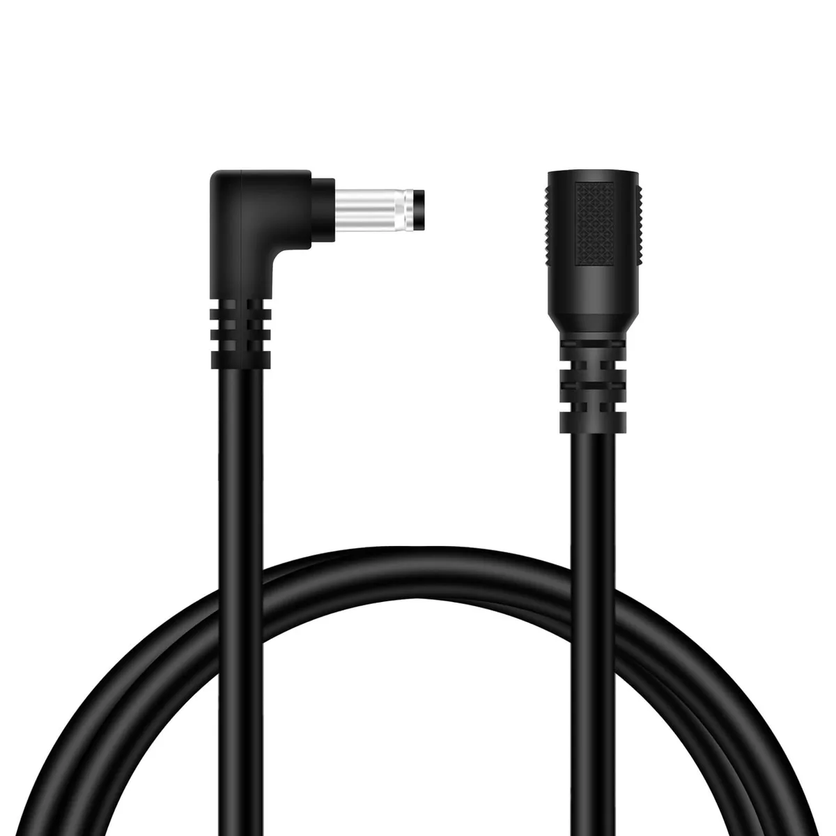  Fancasee 18AWG DC Power Extension Cord 5.5x2.1mm Right Angle 3FT — product photo