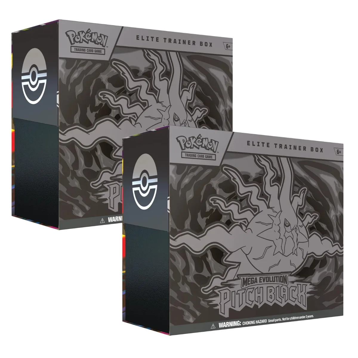 Pokemon Pokemon ME5 Mega Evolution Pitch Black Elite Trainer Box 2-Pack — product photo