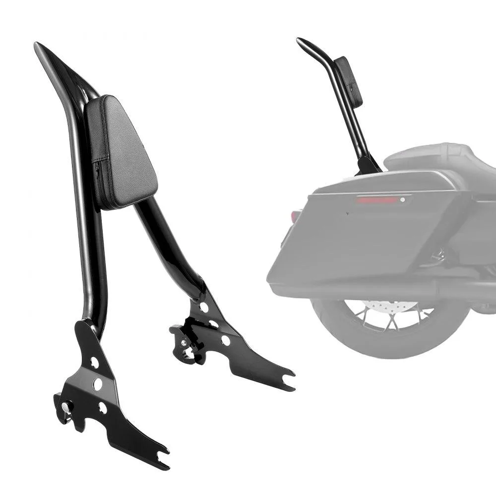 VEVOR VEVOR 1501 Motorcycle Sissy Bar Backrest 27 in Harley-Davidson Dyna 2006-2017 — product photo