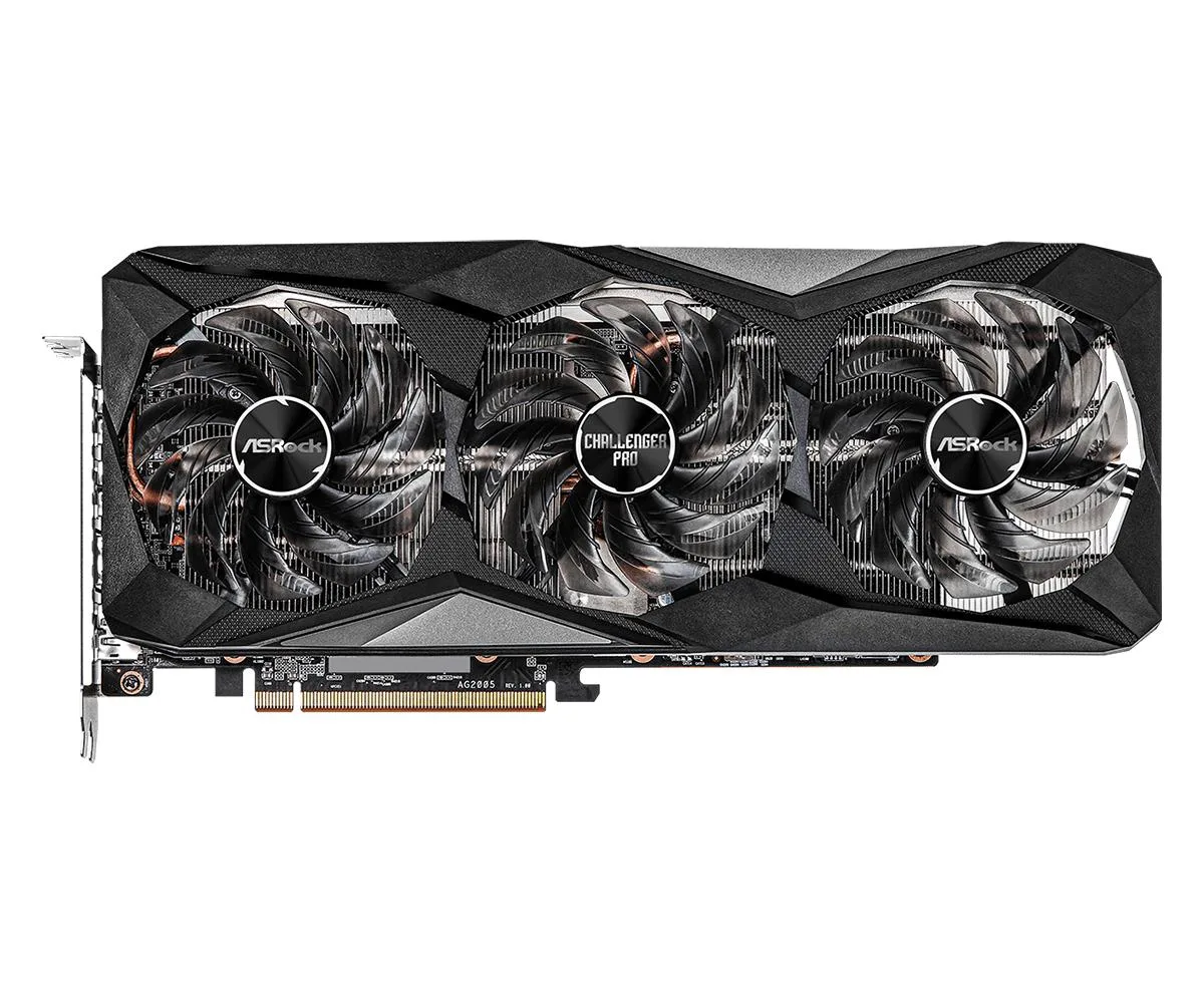 ASRock ASRock Radeon RX 6700 XT Challenger Pro 12GB graphics card — product photo