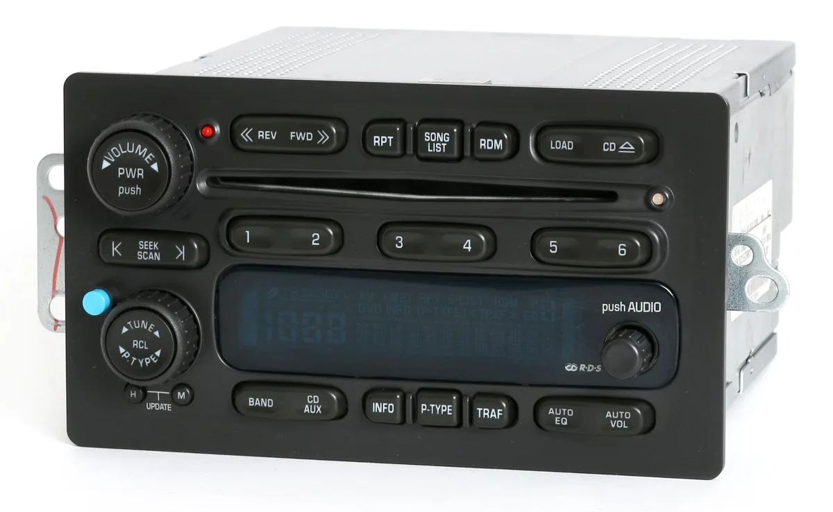 1 Factory Radio 1 Factory Radio 15234935 GMC Chevy Truck 05-09 AM FM 6 Disc CD Receiver Bluetooth — product photo