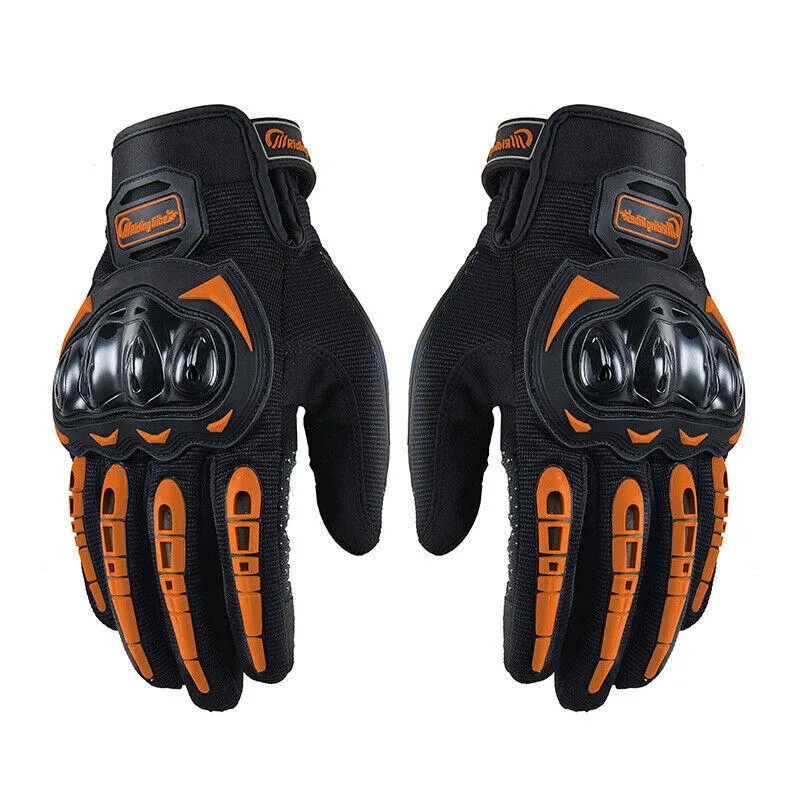 The Perfect Part The Perfect Part Orange Full Finger Sports Gloves — product photo