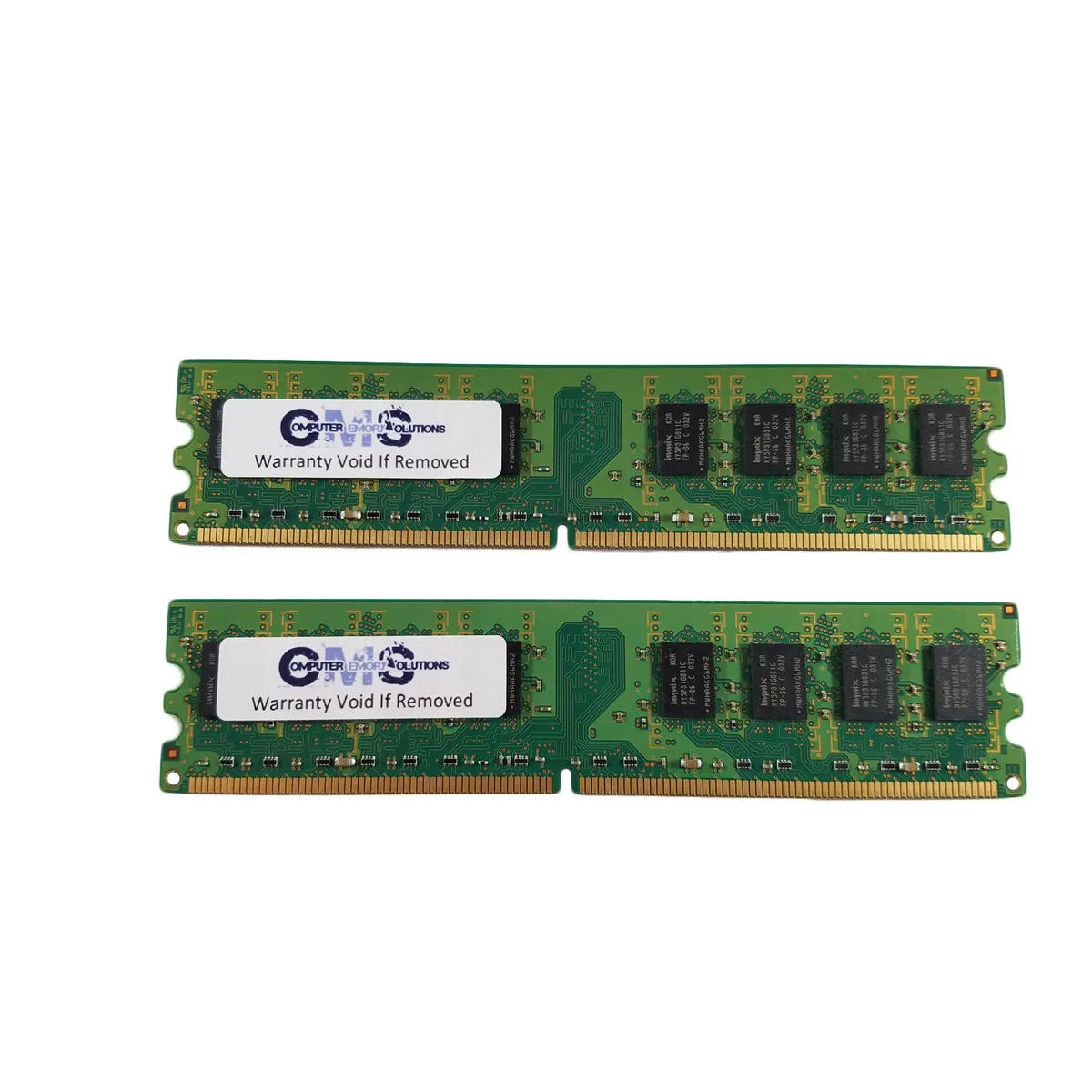 Computer Memory Solutions Computer Memory Solutions 4GB (2x2GB) DDR2 800MHz PC2-6400 CL6 240-pin DIMM for Dell Inspiron 537 — product photo