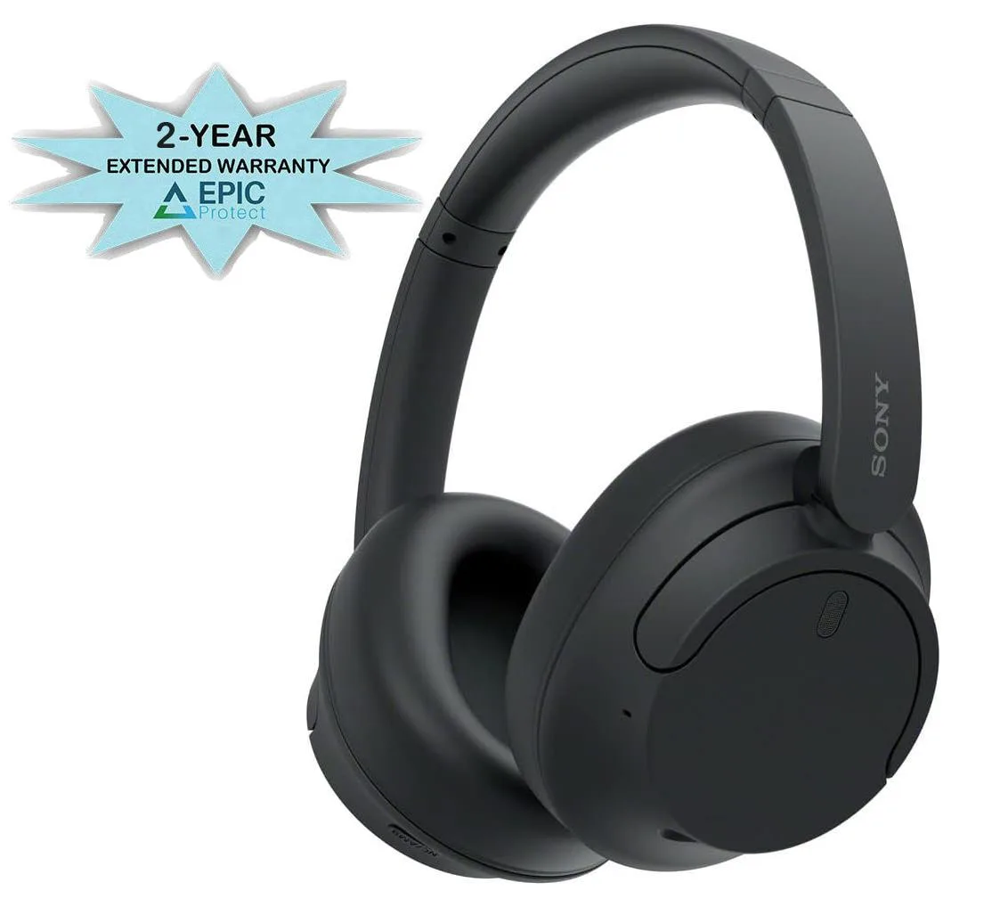 Sony Sony WH-CH720N-BLACK Noise Canceling Headphones Black 35hr Bluetooth — product photo
